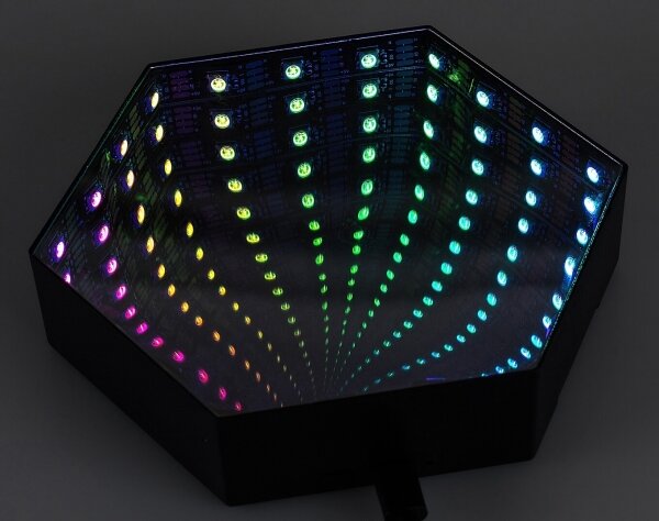 Rabalux 76023 - LED RGB регулируема настолна лампа JOCKER LED/1W/5V + DO