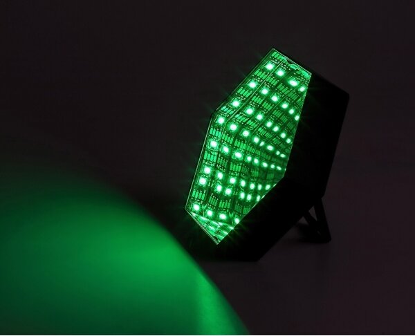 Rabalux 76023 - LED RGB регулируема настолна лампа JOCKER LED/1W/5V + DO