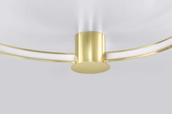 Thoro TH.252 - LED Плафониера RIO LED/50W/230V CRI90 3000K Ø 78 cm златист