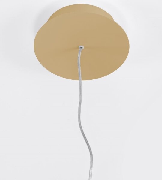 Thoro TH.217 - LED Пендел RIO LED/30W/230V CRI95 4000K Ø 55 cm златист