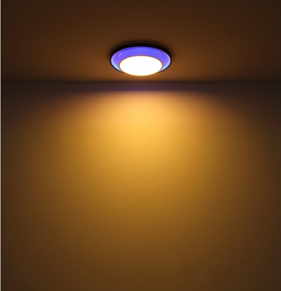 Globo 41390-21 - LED RGBW Димируем плафон MORGAN LED/21W/230V + д.у