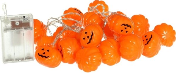 Retlux - LED Декоративна верига HALLOWEEN 20xLED/3xAA/топло бял 3,3 м тикви