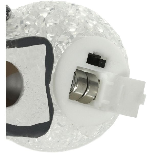Retlux - LED Коледна декорация LED/2xLR44/топло бял снежен човек със снежна топка