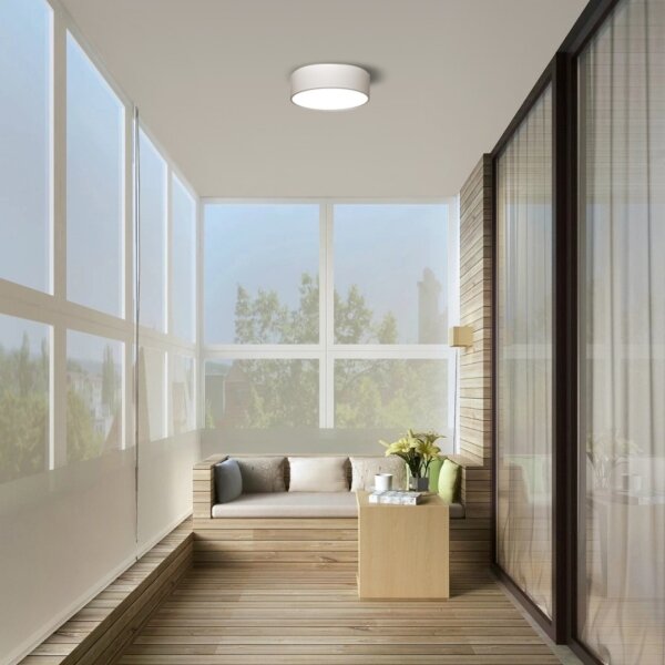 Immax NEO 07204L - LED Димируема лампа RONDATE LED/18W/230V бял Tuya + д.у