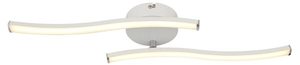 Globo 67178W - LED Полилей за повърхностен монтаж TYLER LED/12W/230V бял