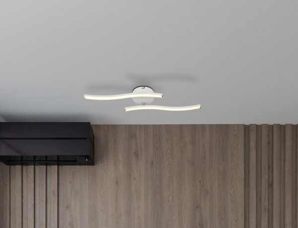 Globo 67178W - LED Полилей за повърхностен монтаж TYLER LED/12W/230V бял