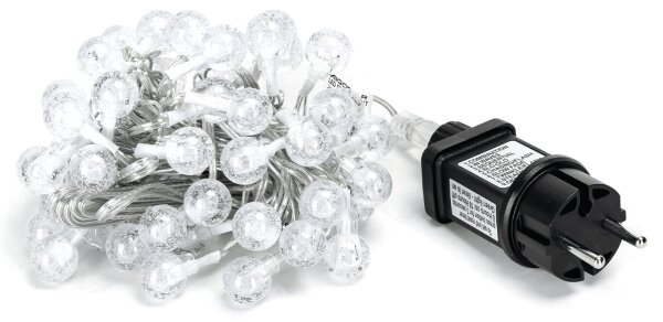 Aigostar - LED външна коледна гирлянда, 100x LED / 8 режима, 13 m, IP44, топла бяла