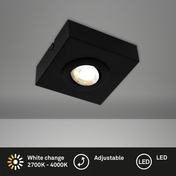 Briloner 3996015 - LED Спот CTS LED/4W/230V 2700/4000K черен