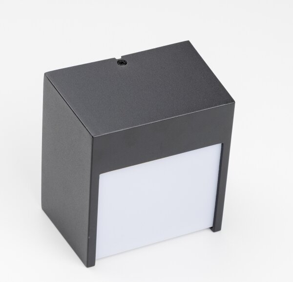 Brilagi - LED Екстериорен аплик TERNI LED/12W/230V черен IP44