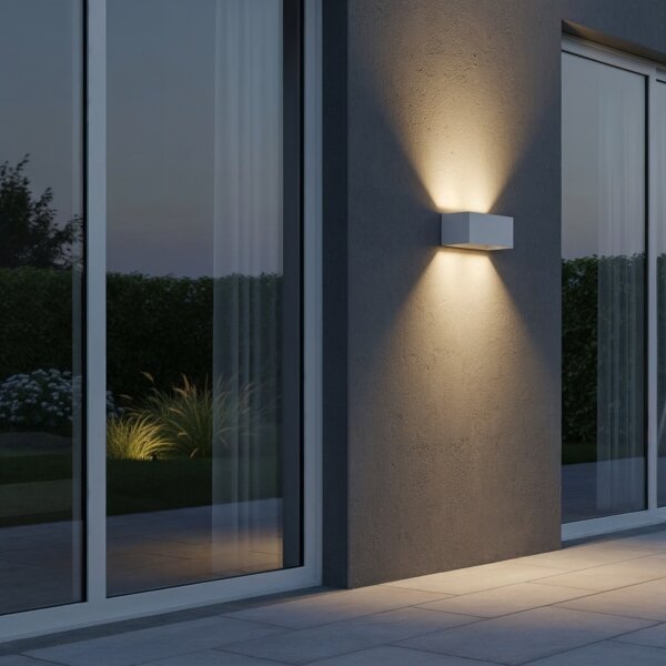 Ideal Lux - LED Екстериорен аплик ATOM LED/25W/230V IP54 бял