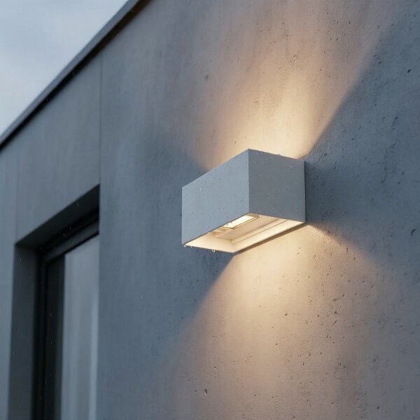 Ideal Lux - LED Екстериорен аплик ATOM LED/25W/230V IP54 бял