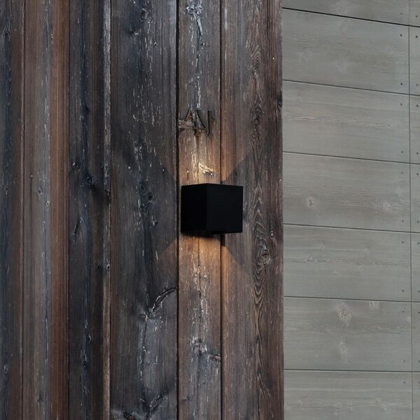 Ideal Lux - LED Екстериорен аплик ATOM LED/12W/230V IP54 черен