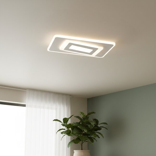 Brilagi - Димируемо LED таванно осветително тяло MODERN LED/51W/230V 3000-6000K + дистанционно управление