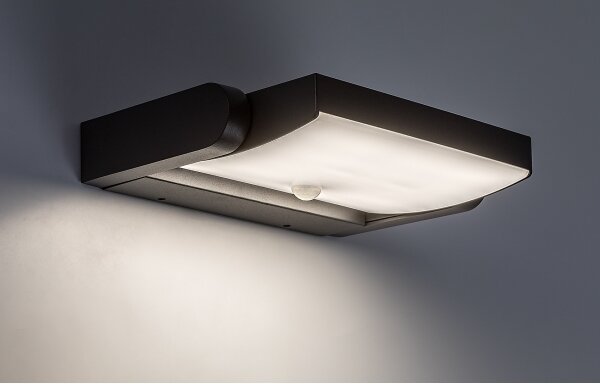 BRILAGI-LED Външно стенно осветително тяло със сензор ANKLE LED/18W/230V 4000K IP65