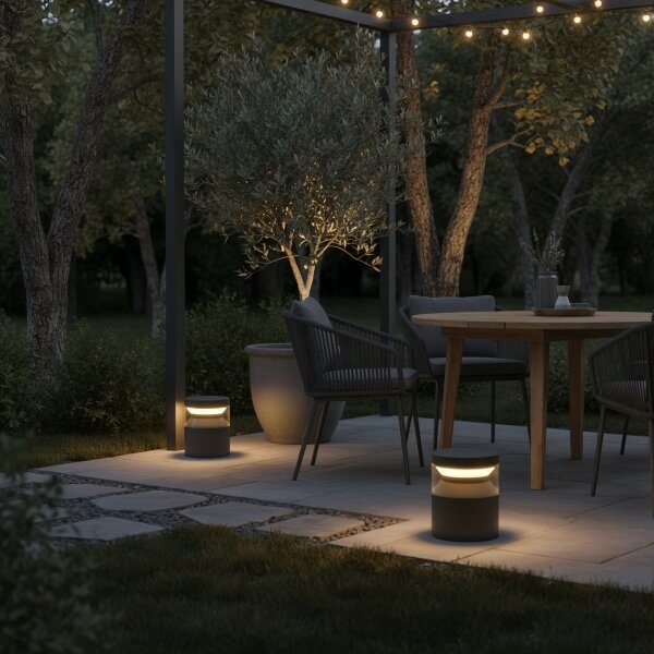 Ideal Lux - LED Екстериорна лампа BOEING LED/14W/230V 15 см IP65 черен