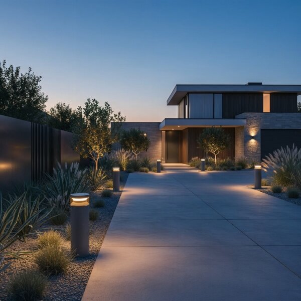 Ideal Lux - LED Екстериорна лампа BOEING LED/14W/230V 40 см IP65 антрацит