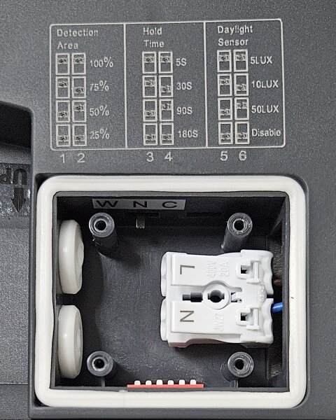 LED Плафон за баня със сензор ELLÉ LED/24W/230V Ø 26 см IP54 антрацит