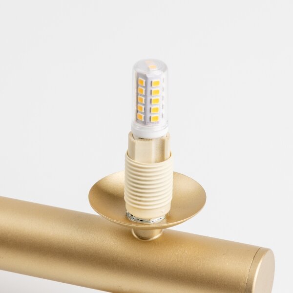 Brilagi - LED Пендел MILLA 6xG9/3W/230V златист/опушен