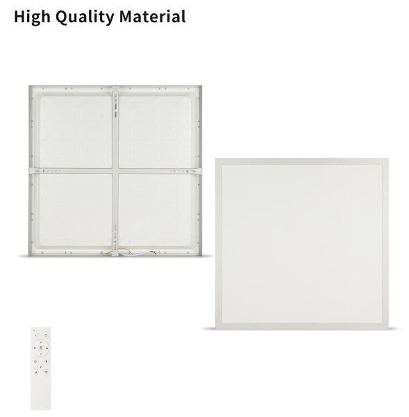 Brilagi - Димируемо LED осветително тяло за баня FRAME SMART LED/50W/230V 60x60 IP44 + дистанционно управление