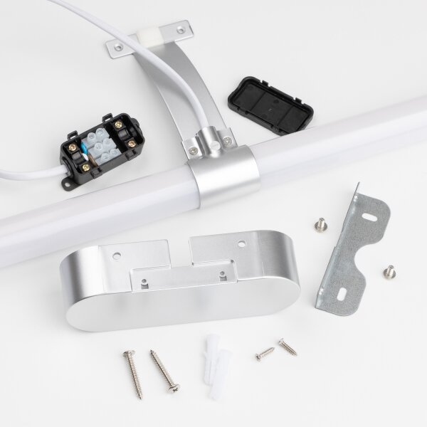 Brilagi - LED осветление за огледало в банята TUBEO LED/6W/230V 40 cm IP44 сребристо