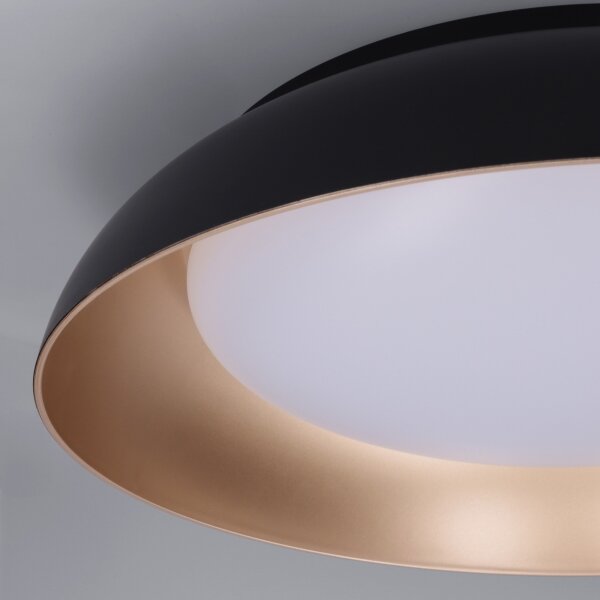 Brilagi-LED Димируемо осветително тяло ALVA LED/48W/230V 3000-6500K Ø 51 см черно+ДУ