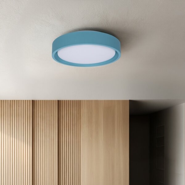 Brilagi - LED таванно осветително тяло MATTEO LED/24W/230V Ø 31 см тюркоазено