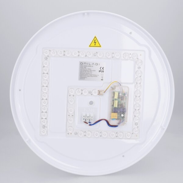 Brilagi - димируемо LED осветително тяло NAOMI LED/48W/230V 3000-6500K диам. 39 cm черно+ДУ