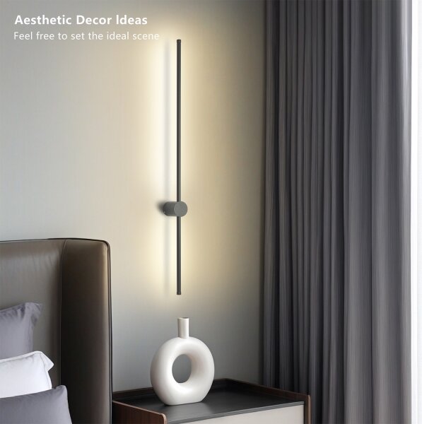 Brilagi - LED външно стенно осветително тяло AURA LED/20W/230V 4000K IP54 антрацит