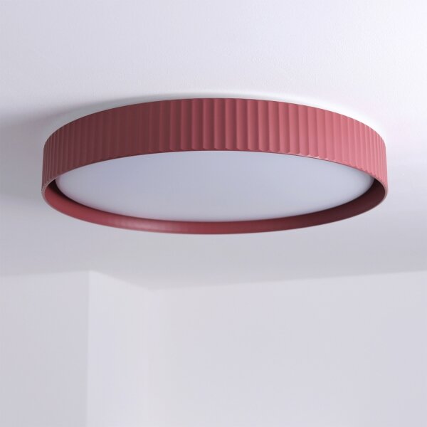BRILAGI-LED Димируема таванна лампа LUCIA LED/60W/230V Ø 59 см червена+ДУ