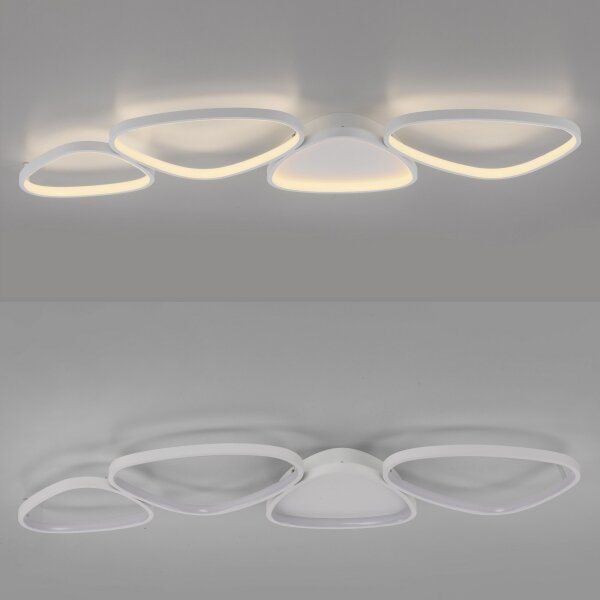 Schöner Wohnen 14039-16 - димируемо LED таванно осветително тяло PEBBLES LED/35,5W/230V бяло