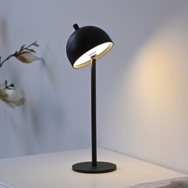 Schöner Wohnen 19244-18 - Димируема LED настолна лампа BELLIS LED/2,5W/5V IP54 черна