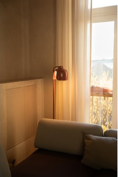 Osram - Подова лампа DECOR COROLLE 1xE27/15W/230V червена
