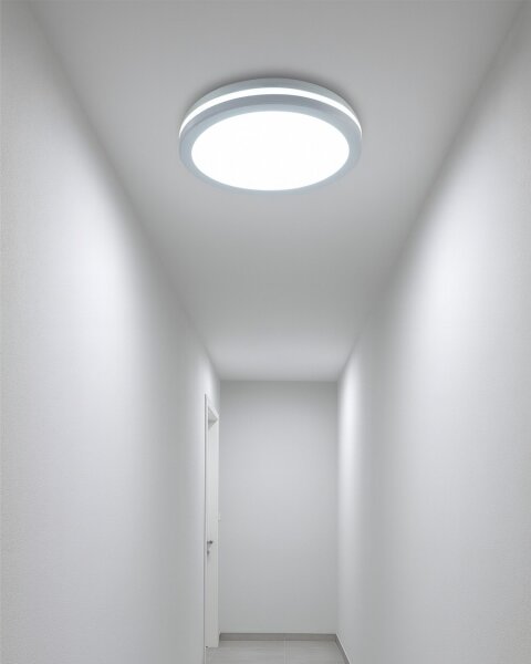 LED таванно осветително тяло със сензор за движение LED/20W/230V 3000/4000/6500K IP54 бяло