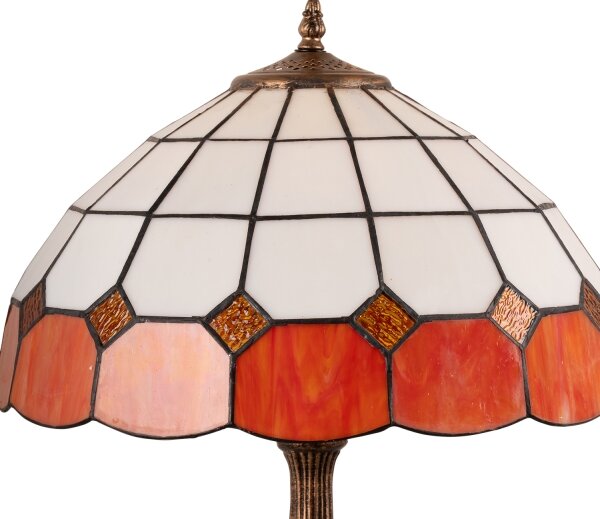 Brilagi - Tiffany витражна настолна лампа SIENNA 2xE27/60W/230V