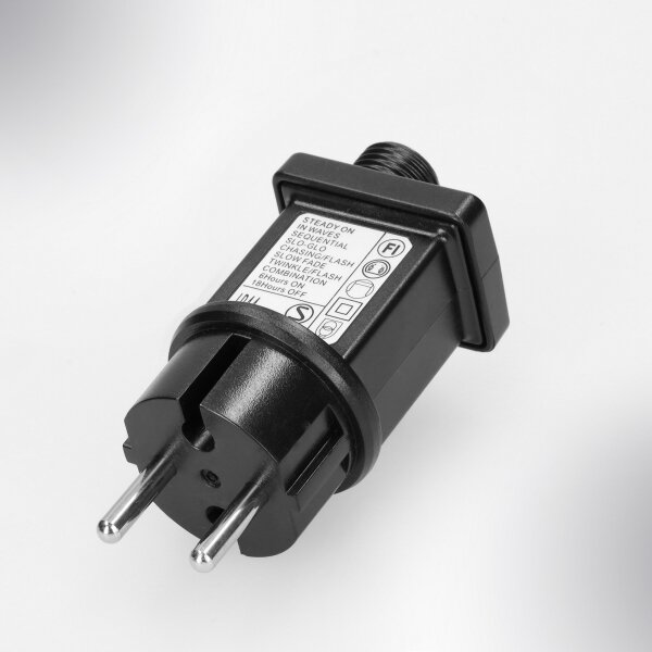 Brilagi - Външен LED гирлянд, 200 LED, 8 функции, 13 м, IP44, студено бяло
