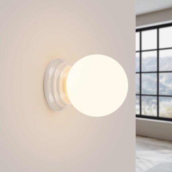 Sollux SL.1903 - Стенно осветително тяло за баня ZORI 1xG9/8W/230V IP44 бяло