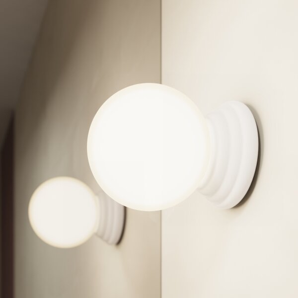 Sollux SL.1903 - Стенно осветително тяло за баня ZORI 1xG9/8W/230V IP44 бяло