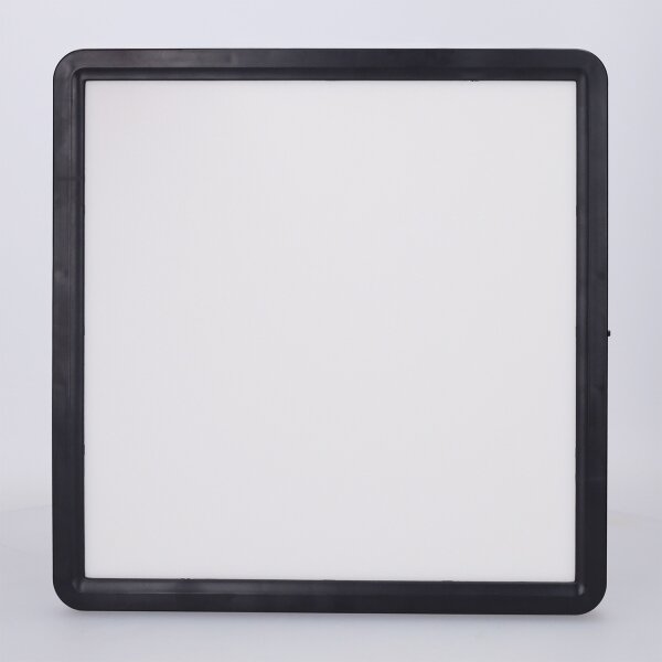 Brilagi - LED димируемо таванно осветително тяло ESTELA SQUARE LED/36W/230V 31x31 cm черно + дистанционно управление