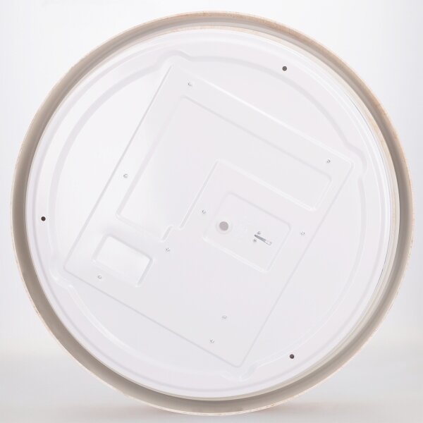 Brilagi - Димируема LED таванна лампа FLOCO LED/48W/230V Ø 40 см дърво/черно + дистанционно управление