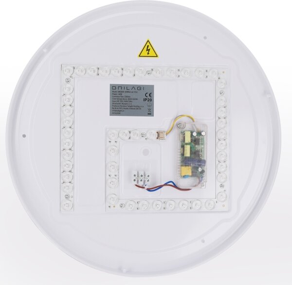 Brilagi - LED димируемо таванно осветително тяло WALDO LED/48W/230V Ø 40 см черно/златно+ДУ