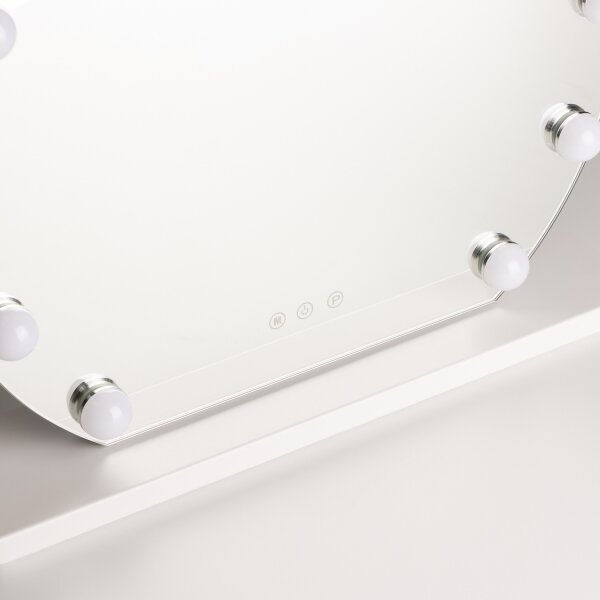 Brilagi - LED регулируемо грим огледало HOLLYWOOD LED/12W/230V 3000/4000/6500K