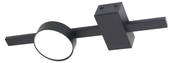LED Плафониера JOY 1xGX53/6W/230V черен