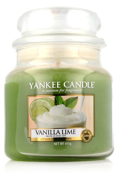 Ароматизирана Свещ Yankee Candle Верде Лимон Ванилия (411 g)