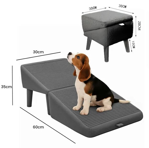 Pawstep™ 2 в 1 пуф и рампа за кучета