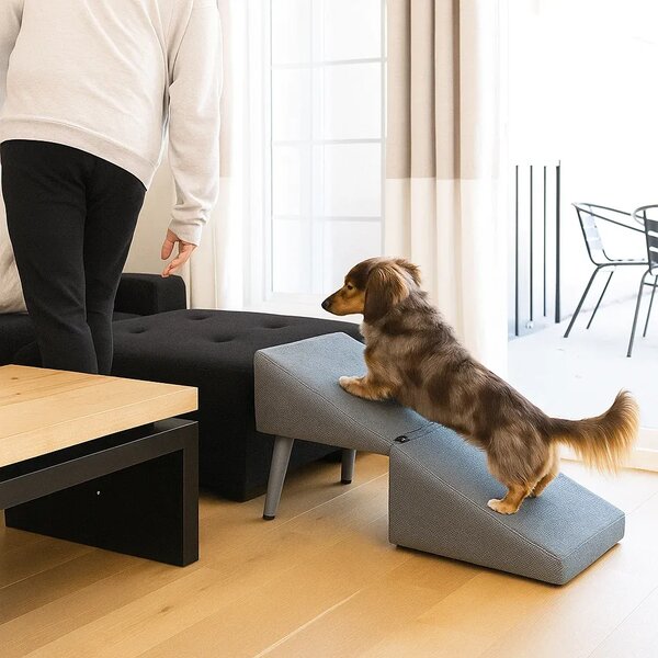 Pawstep™ 2 в 1 пуф и рампа за кучета
