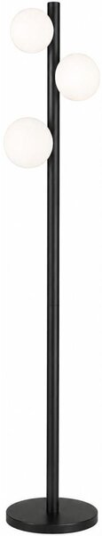 Zuma Line F0574-03N-P7AA - Подова лампа FORES 3xG9/33W/230V черна