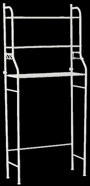 Практичен рафт за баня на 3 нива над пералнята 66 x 25 x 152 cm