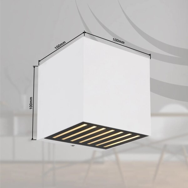 Globo 34156W - ILLI външно стенно LED осветително тяло LED/6W/230V IP54 бяло