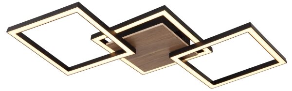 Globo 672844 - LED плафон KENDRA LED/24W/230V 3000K 27,5x63 cm