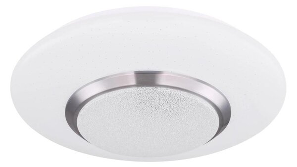 Globo 48311-18RGB - LED RGBW сребристо таванно осветително тяло CANDIDA 18W/230V 3000K, диаметър 34 см